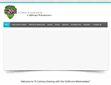 Tablet Screenshot of californiawinemasters.org